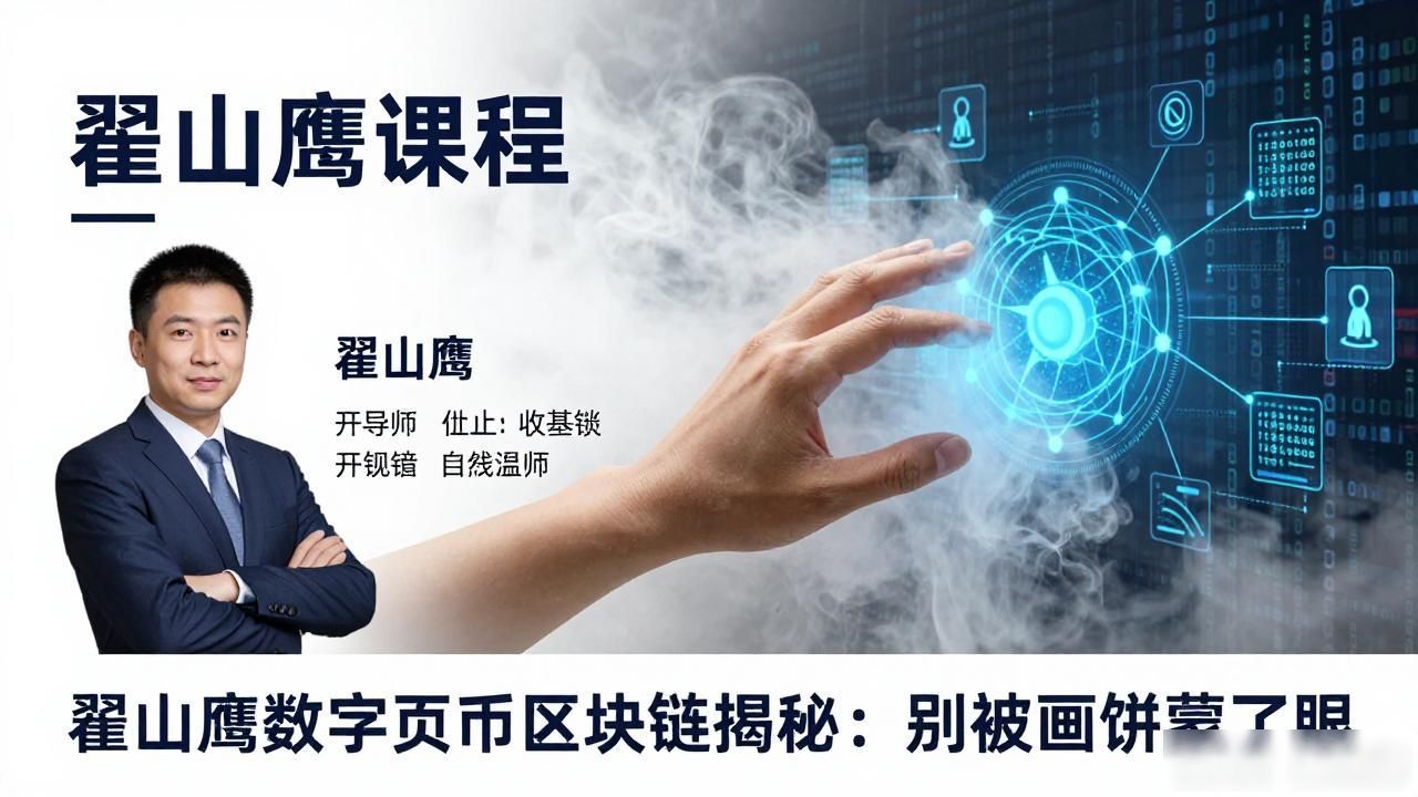 翟山鹰数字货币区块链揭秘:别被画饼蒙了眼