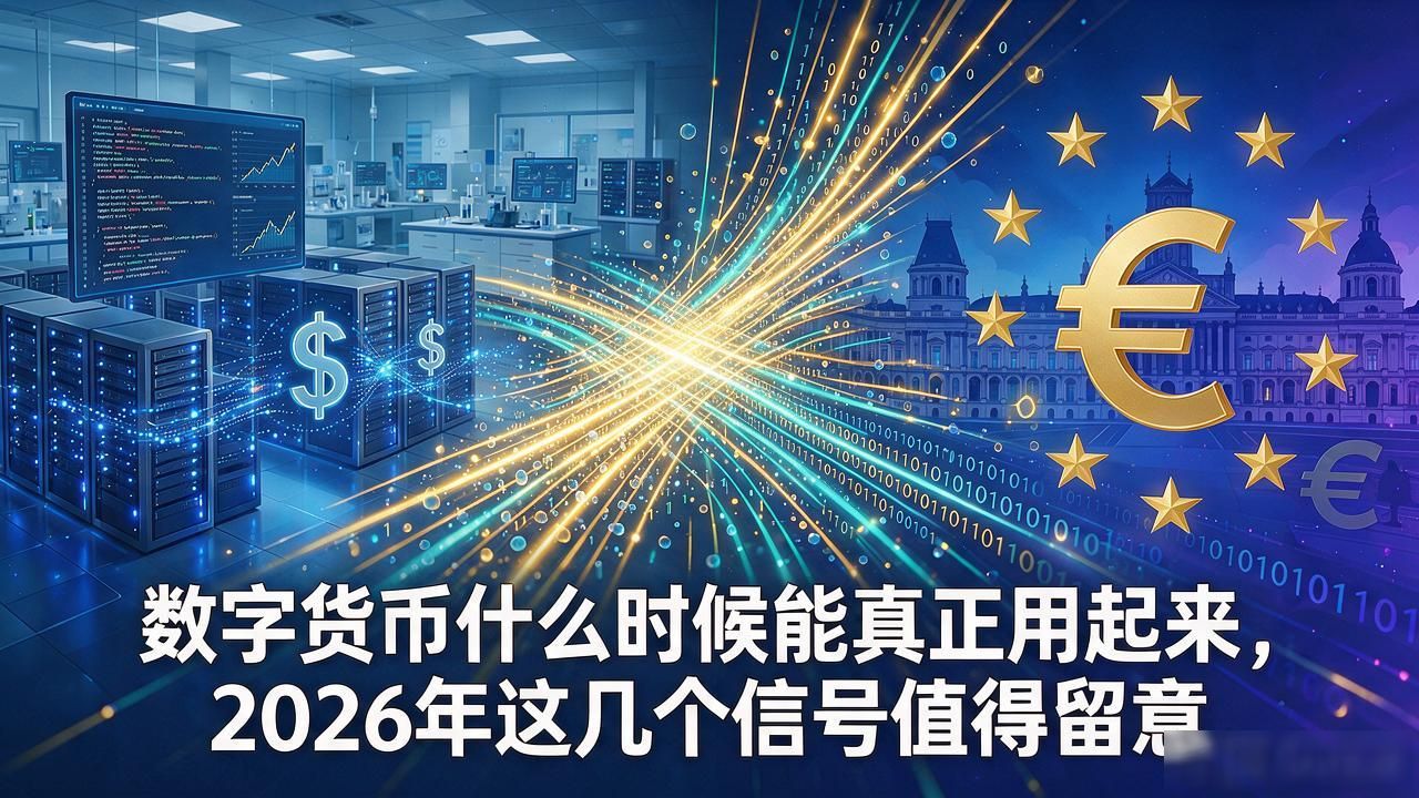 数字货币什么时候能真正用起来,2026年这几个信号值得留意