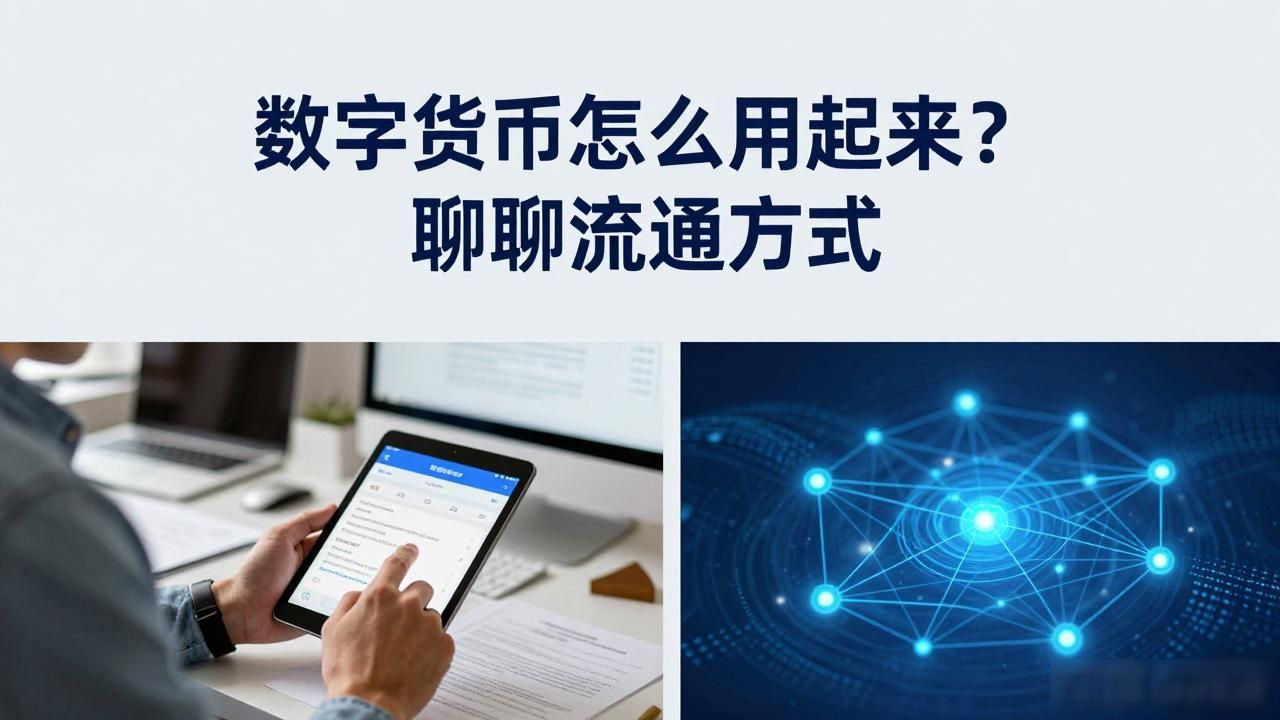 数字货币怎么用起来?聊聊流通方式
