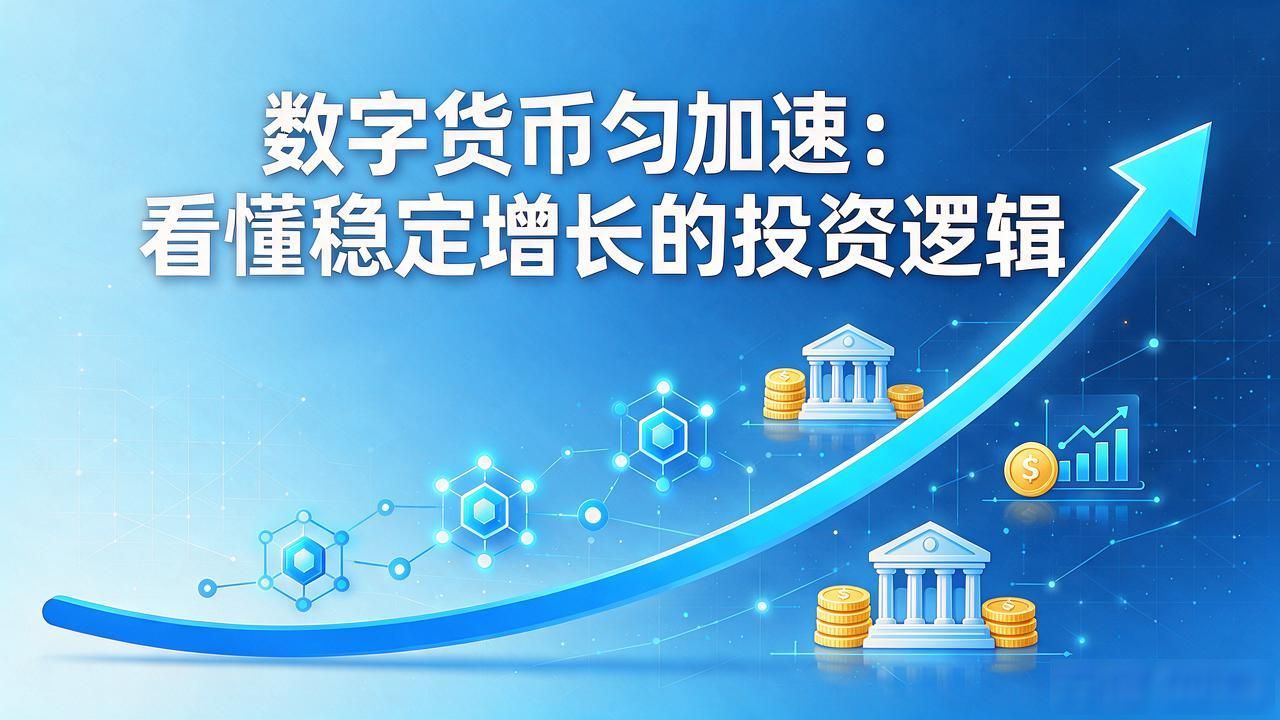数字货币匀加速:看懂稳定增长的投资逻辑