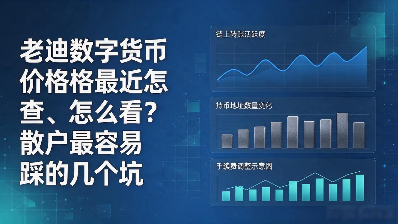 老迪数字货币价格最近怎么查、怎么看?散户最容易踩的几个坑
