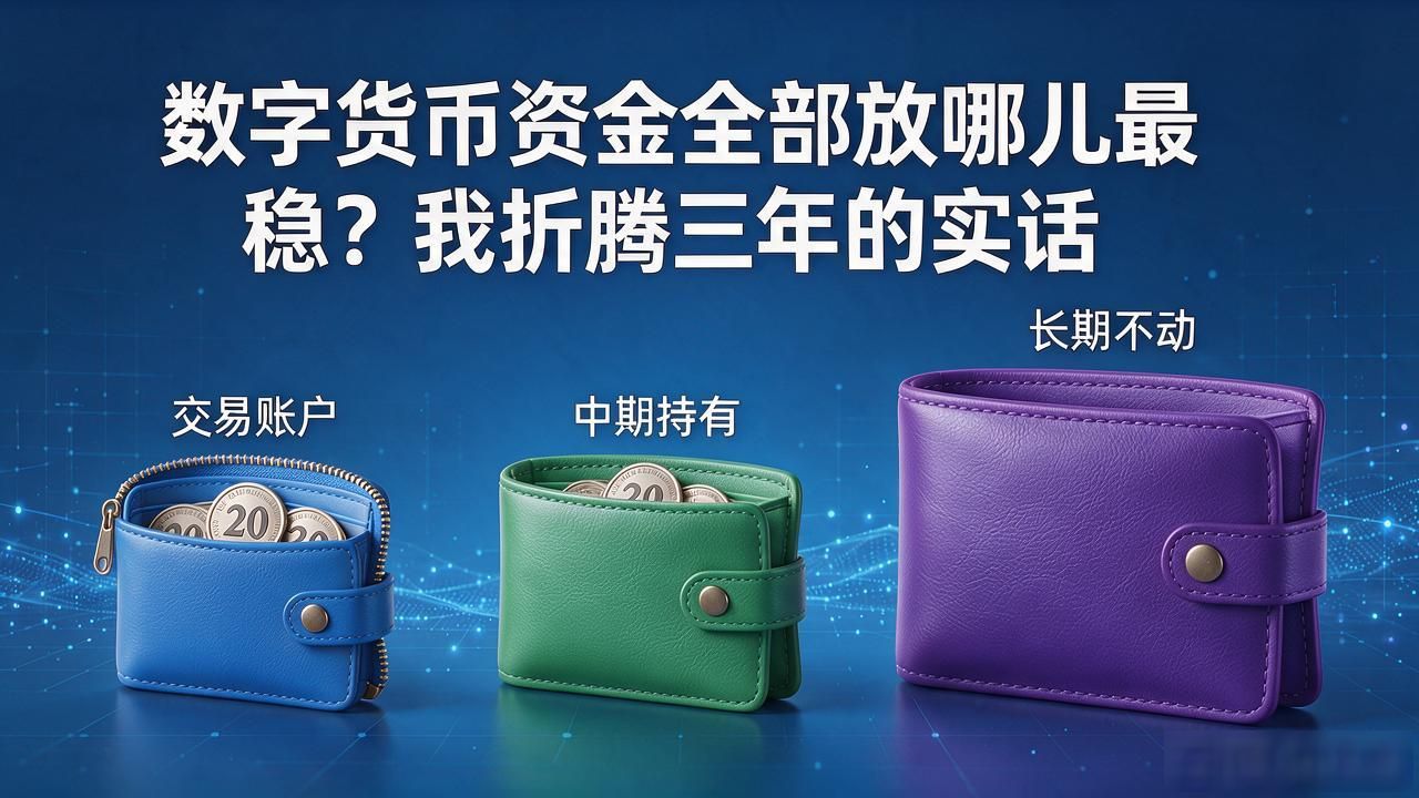数字货币资金全部放哪儿最稳?我折腾三年的实话