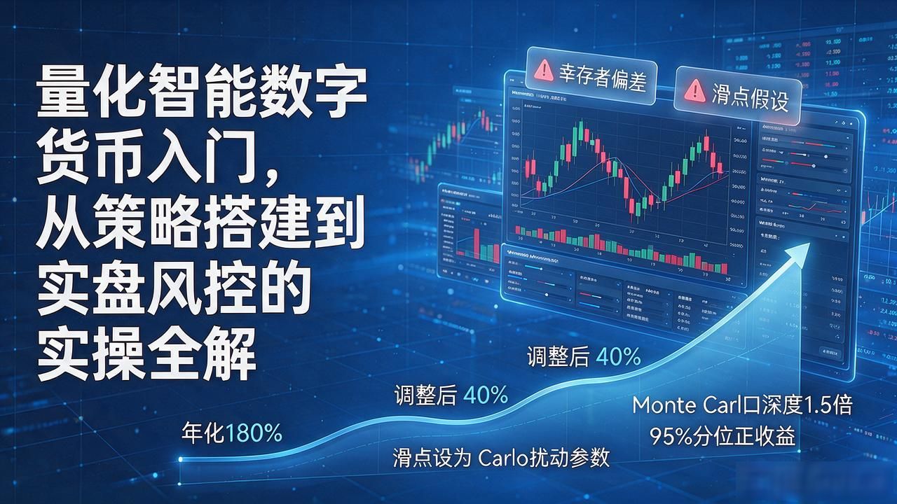 量化智能数字货币入门,从策略搭建到实盘风控的实操全解