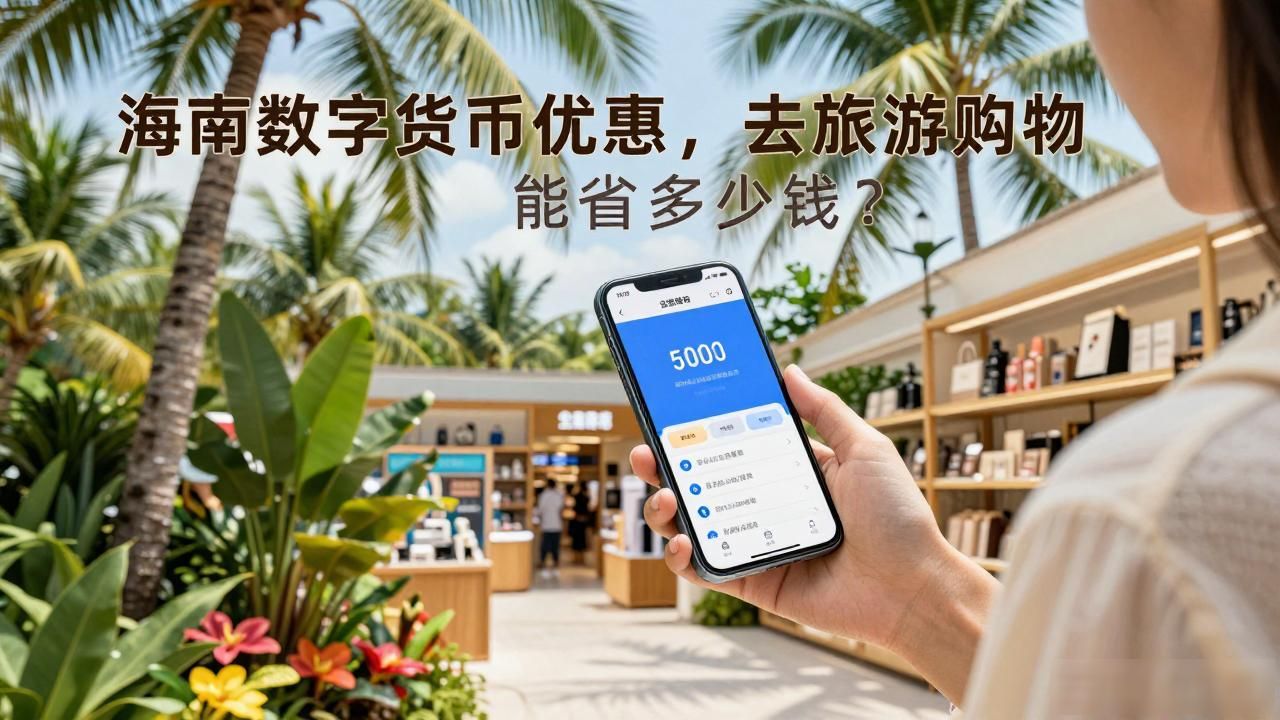 海南数字货币优惠,去旅游购物能省多少钱?